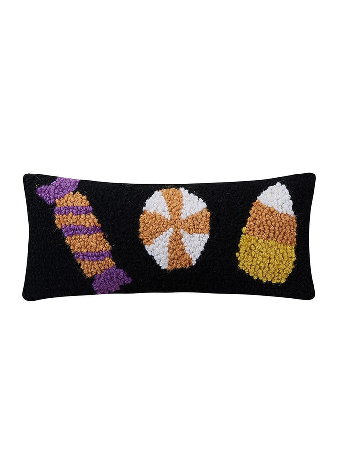 Halloween Candies Trio Hook Pillow