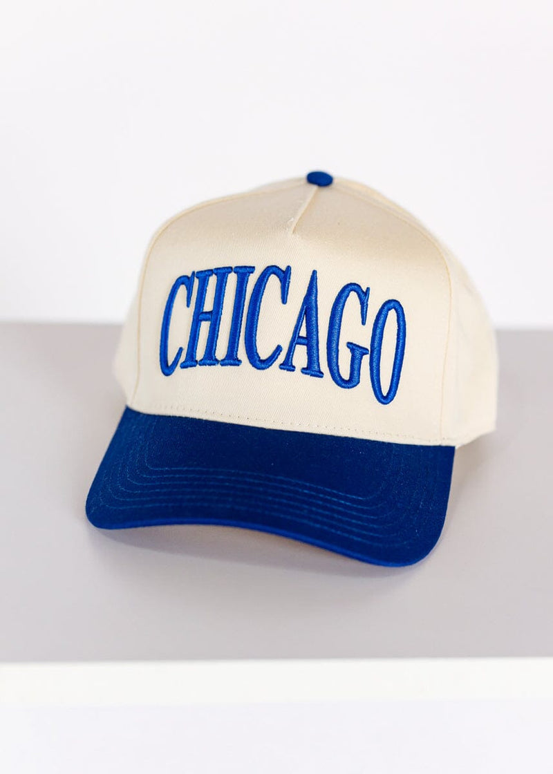 Chicago Puff Baseball Cap - Royal Blue – Alice & Wonder