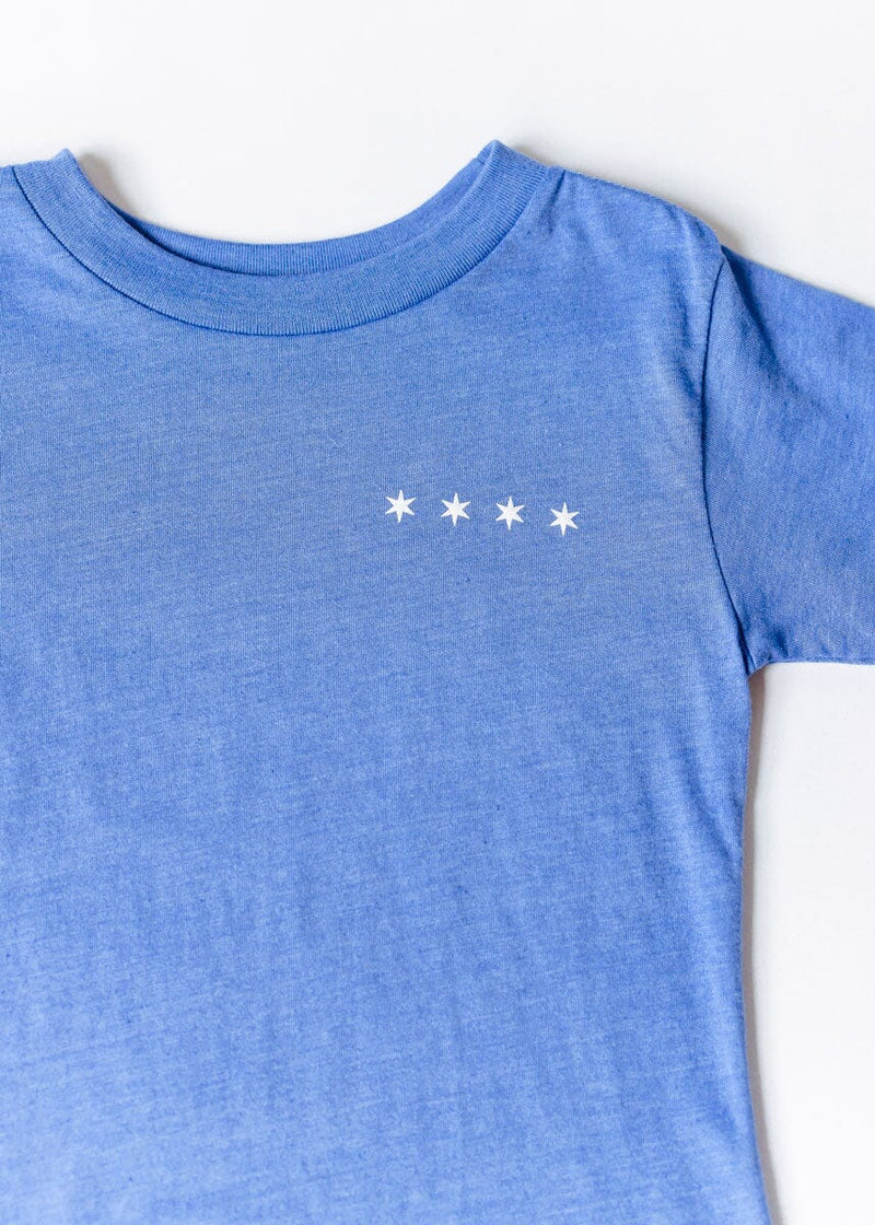 Hey Chicago, What Do You Say? Youth Tee - Columbia Blue – Alice & Wonder