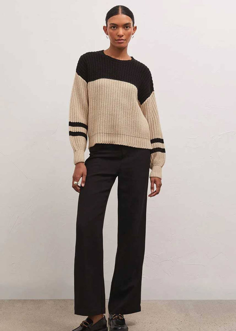 Acne studios color 2025 block sweater