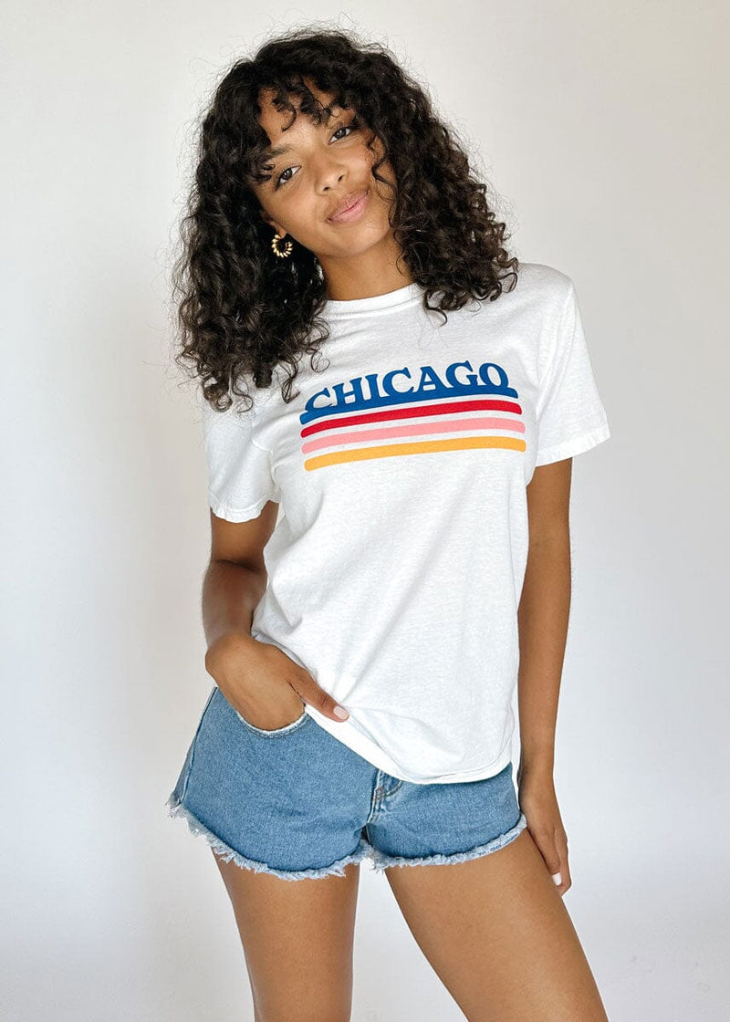 Root, Root, Root For Chicago T-Shirt – Vintage Navy – Alice & Wonder
