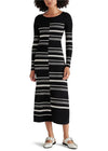 Rayssa Sweater Dress - Black Multi