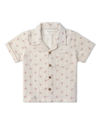 Organic Shirt & Shorts Set - Cross