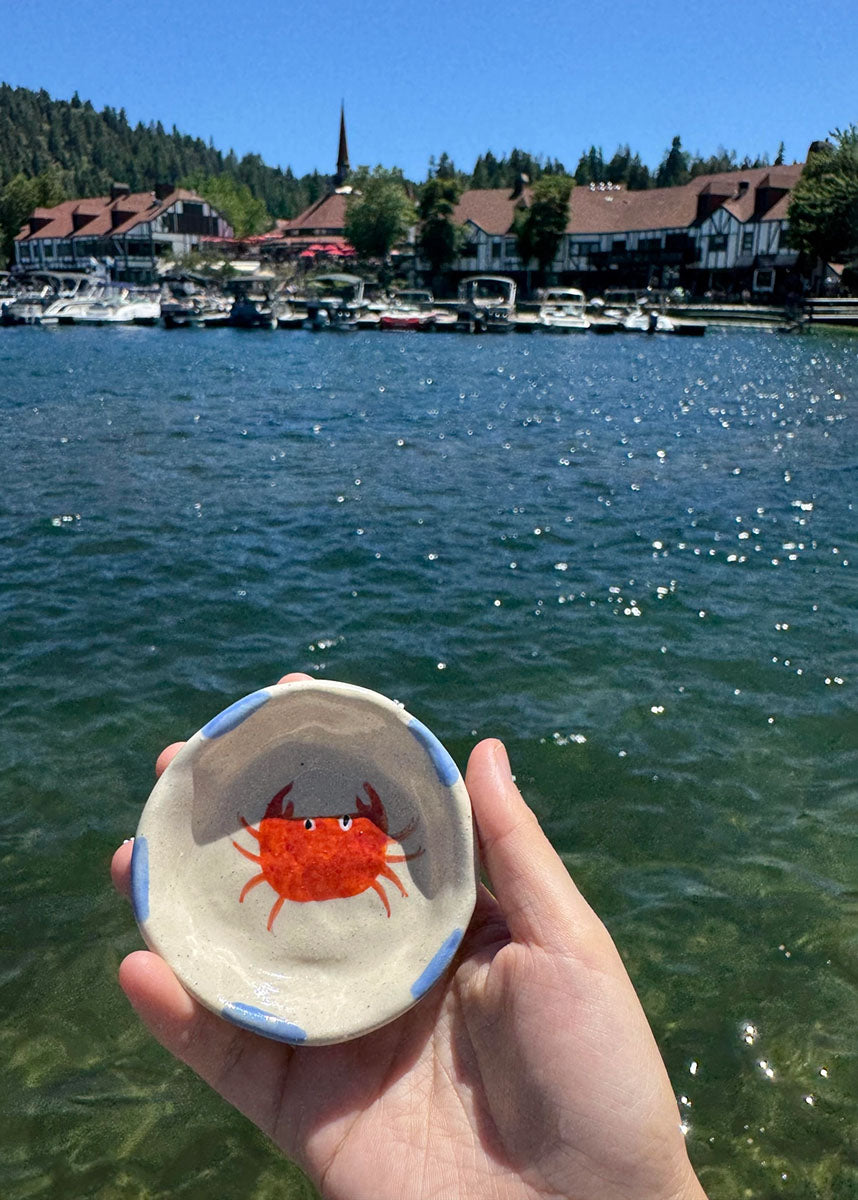 Mini Trinket Dish - Crab
