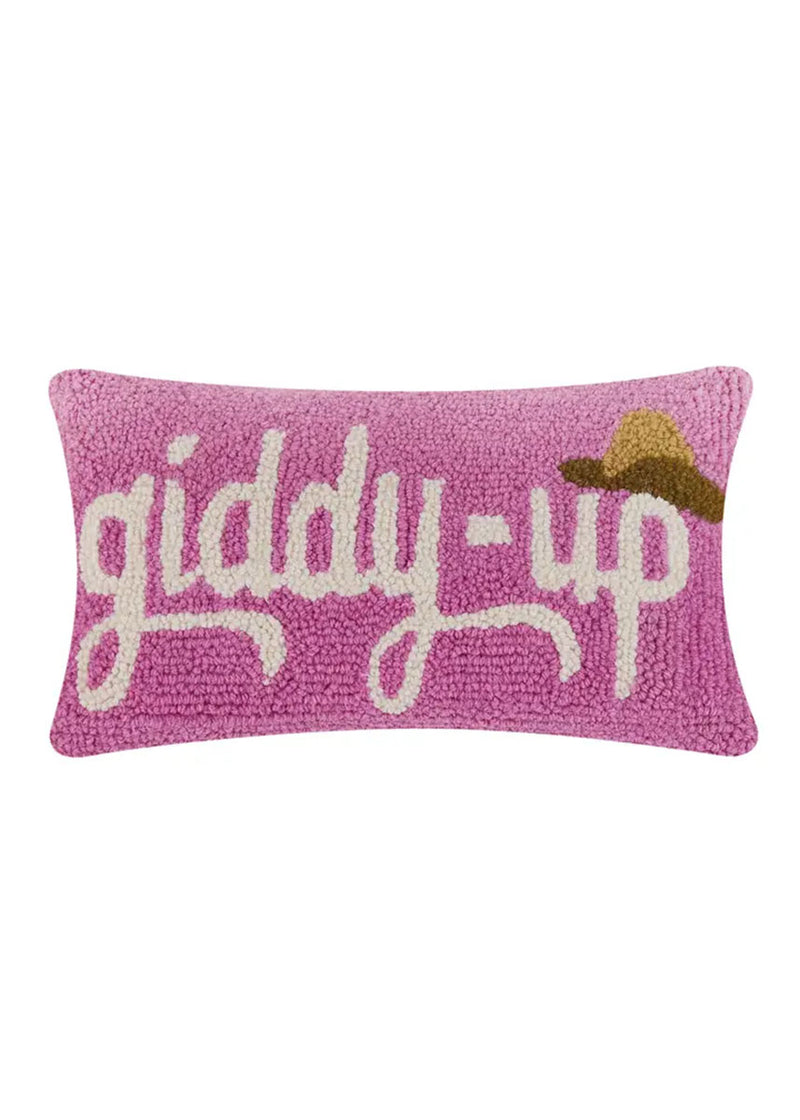 Giddy Up Hat Hook Pillow