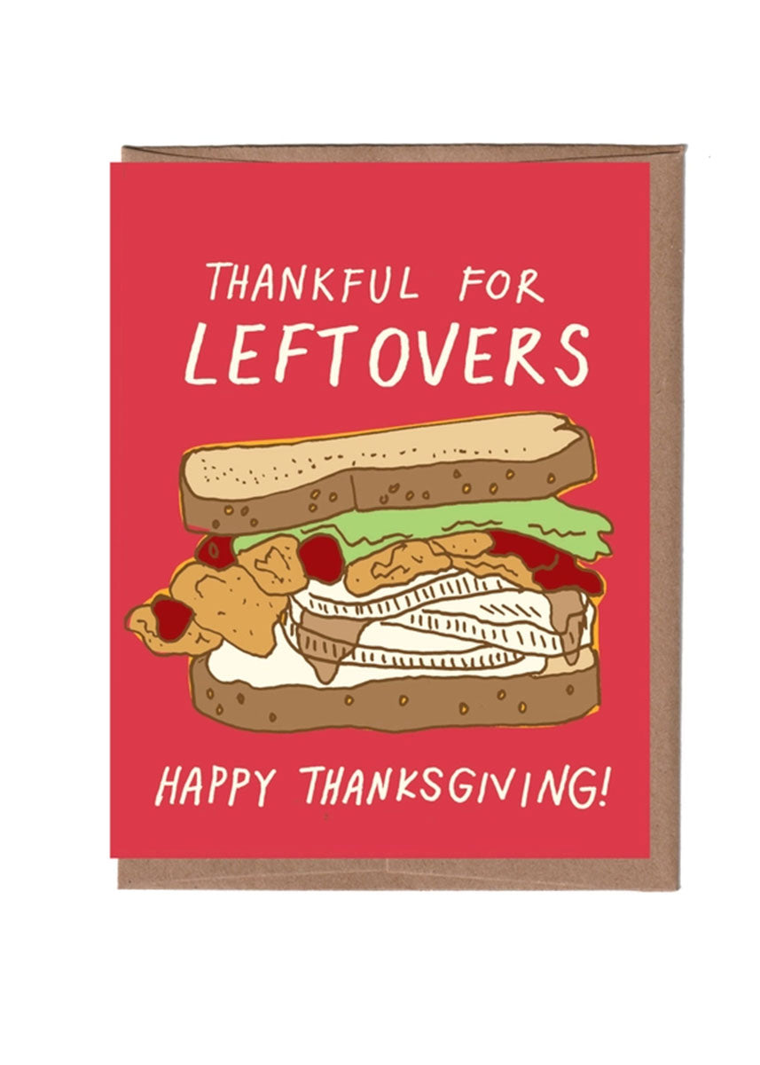 Leftovers Thanksgiving Card