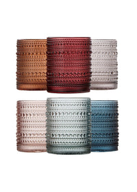 Hobnail Beaded Tumbler Glasses