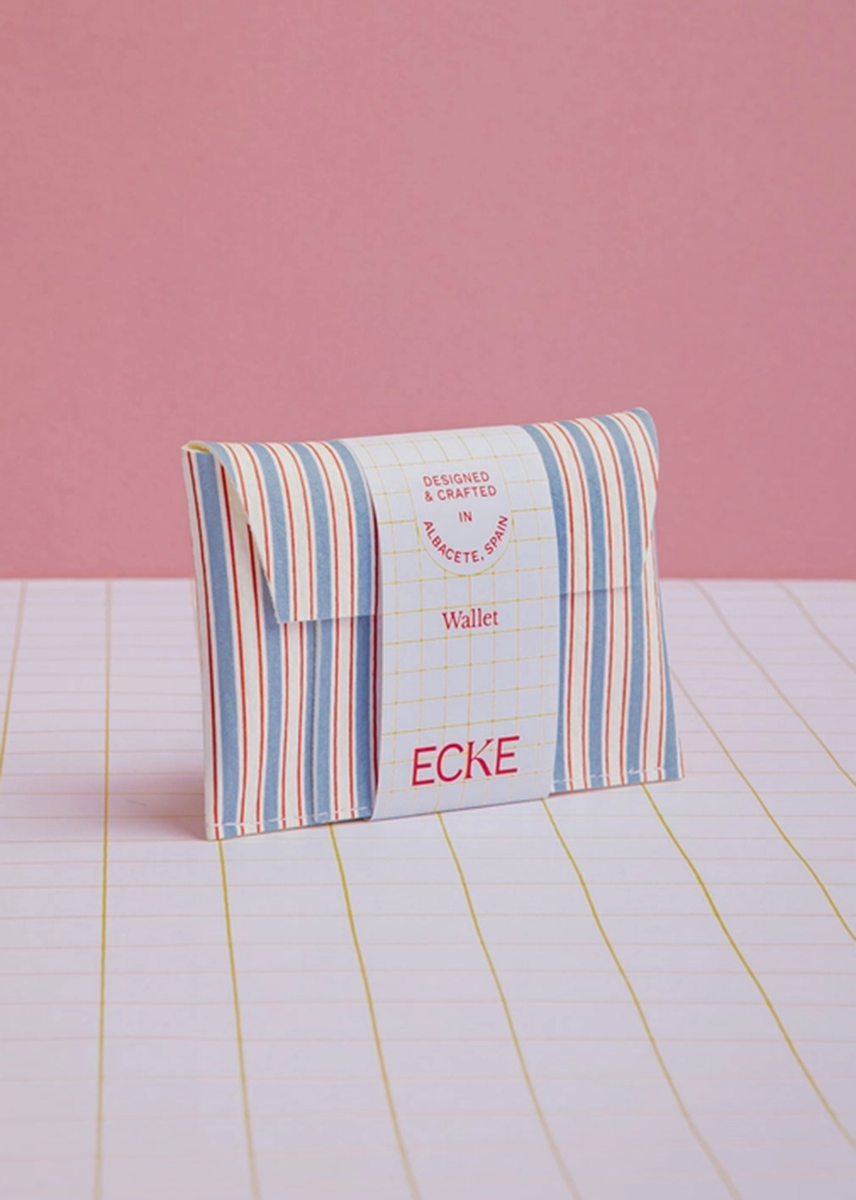 Blue Stripes Wallet