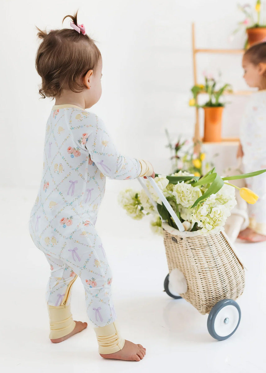 Peep & Petal Zipper Romper