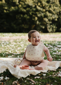 Silicone Baby Bib - Bows