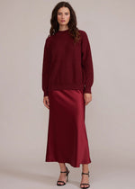 Katianna Maxi Skirt - Maroon