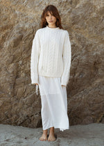 The Mael Sweater - Cream