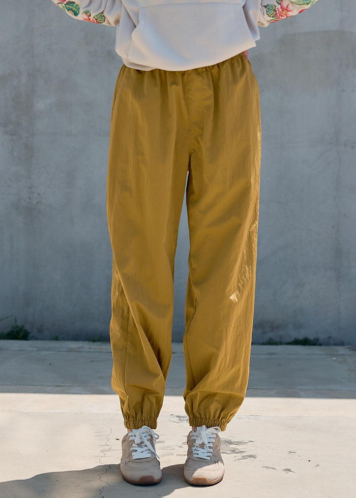 Amani Joggers - Dark Mustard