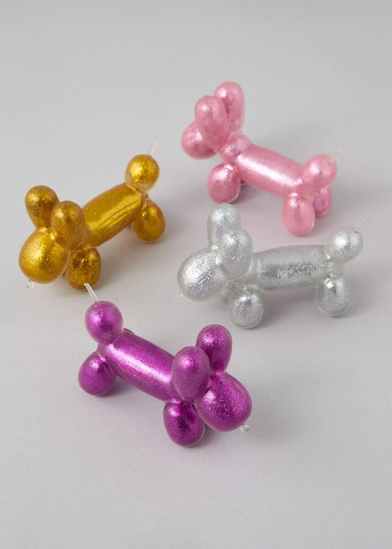 Glitter Stretchi Balloon Dogs