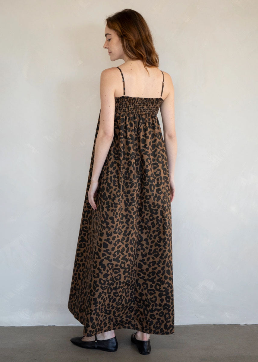 Marty Maxi Dress - Leopard