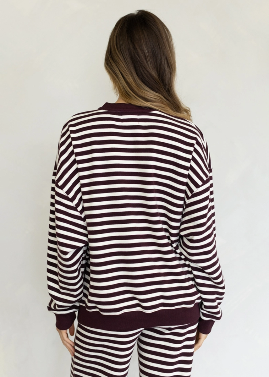 Leona Top - Maroon