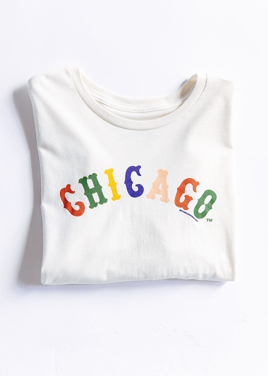 Sweet Home Chicago Crop Tee - White Sox