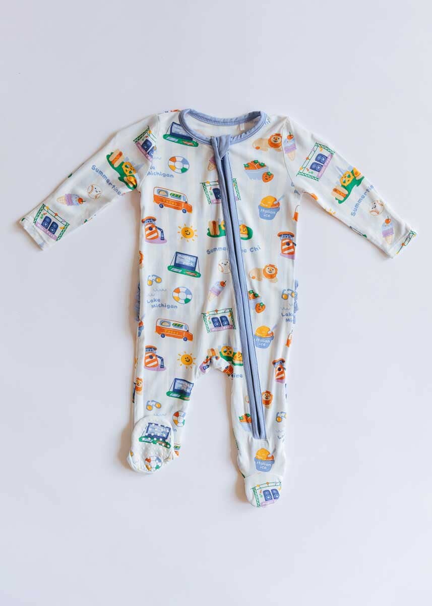 Summertime Chi Ruffle Footie