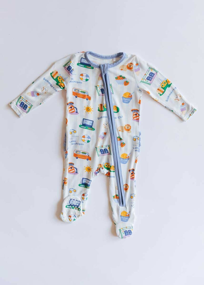 Summertime Chi Ruffle Footie