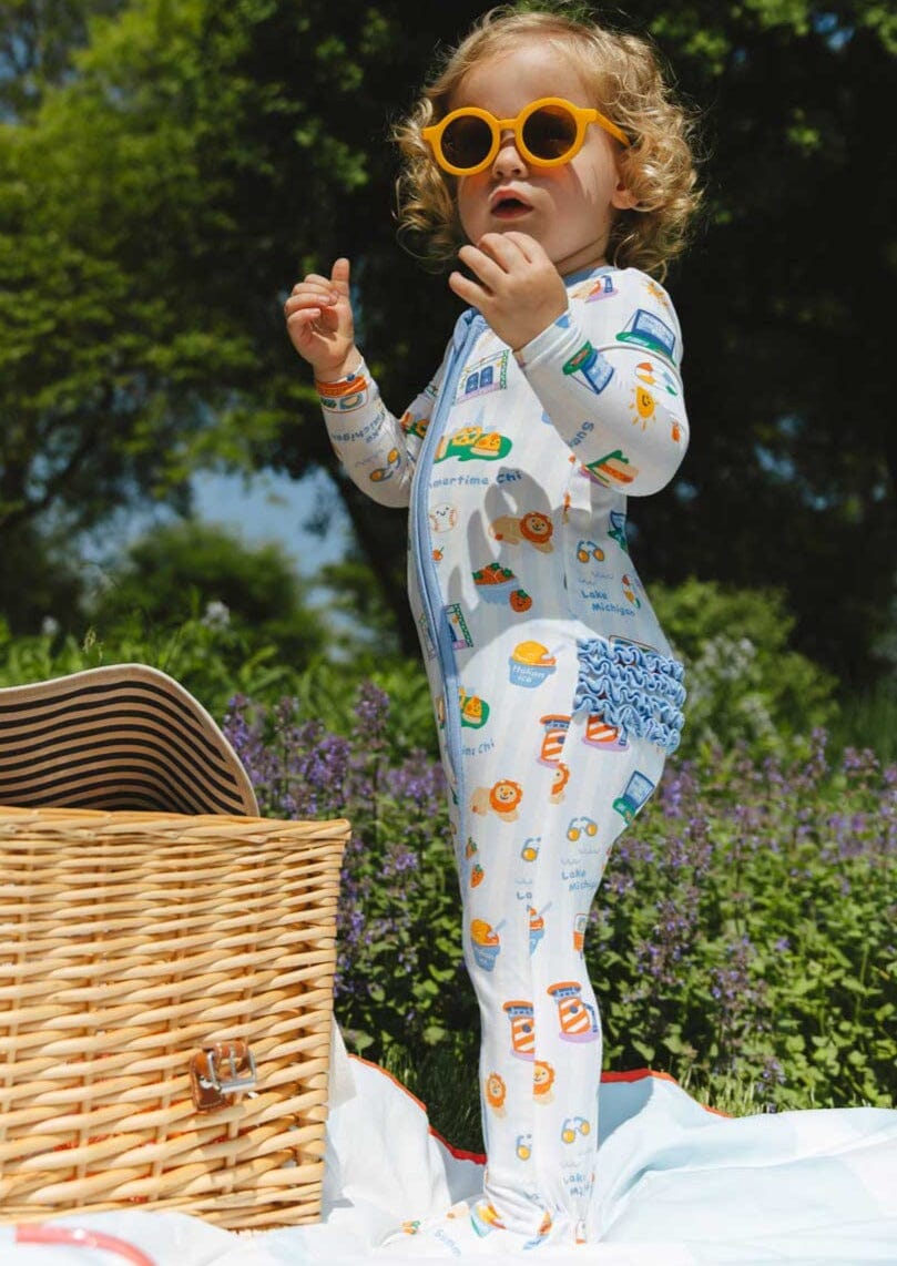 Summertime Chi Ruffle Footie