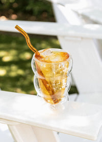 Glass Cloud Cup - Amber