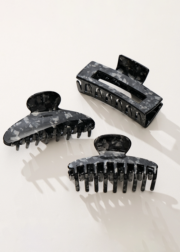 Onyx Large Claw Clips