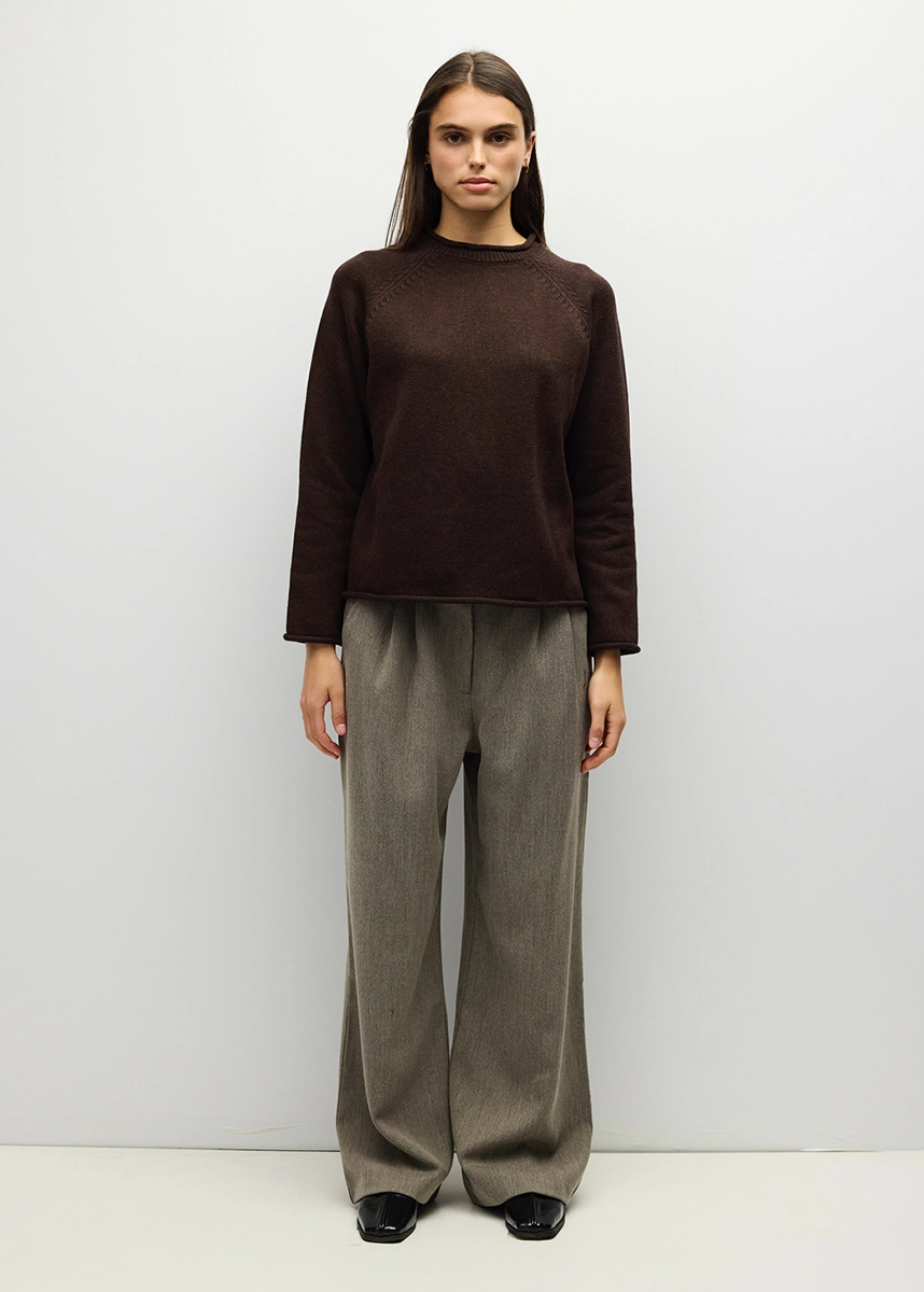 The Julia Sweater - Brown