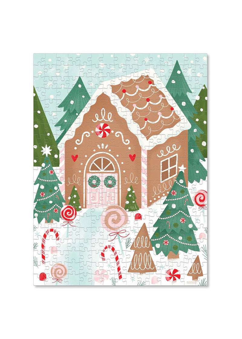 Gingerbread House Christmas Puzzle