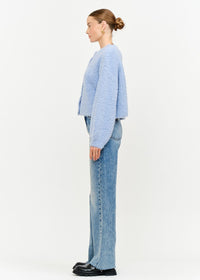 Rachel Oversized Cardigan - Blue