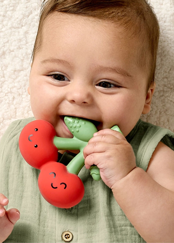 Comfort Crew™ Cherries Teether Toy