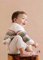 Retro Stripe Cardigan