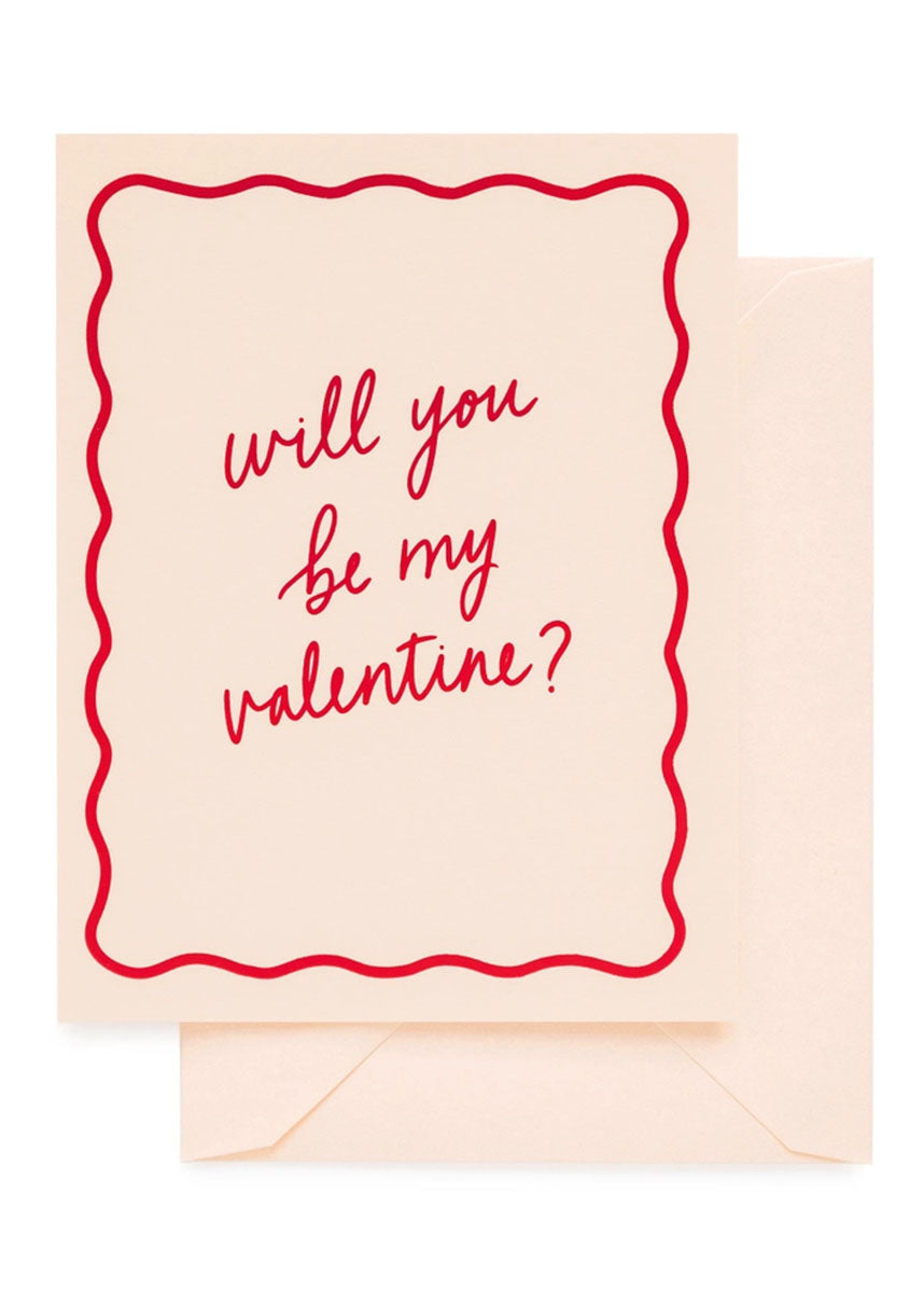 Be My Valentine Card