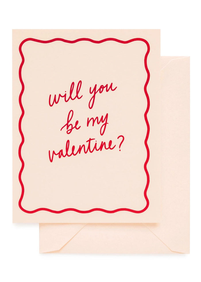 Be My Valentine Card