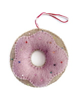 Donut Felt Ornament