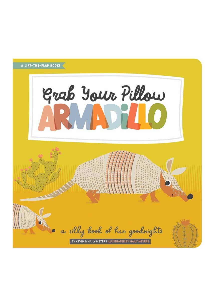 Grab Your Pillow, Armadillo Book