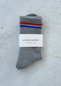 Boyfriend Socks - True Grey