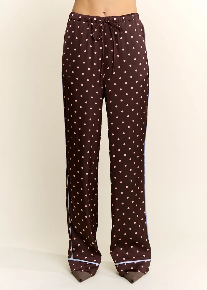 Flora Pants - Dark Brown