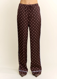 Flora Pants - Dark Brown