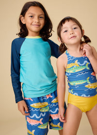 Mid-Length Swim Trunks - Sardinas Del Mar