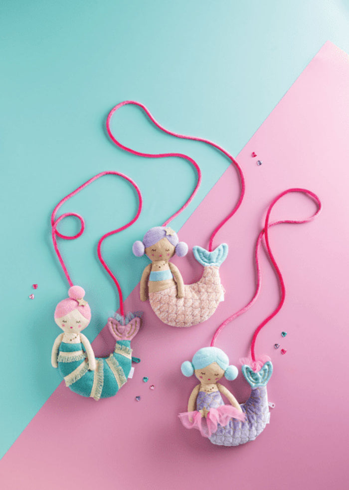 Tulle Mermaid Purse - Pink