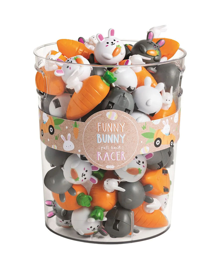 Funny Bunny Pull-Back Racer