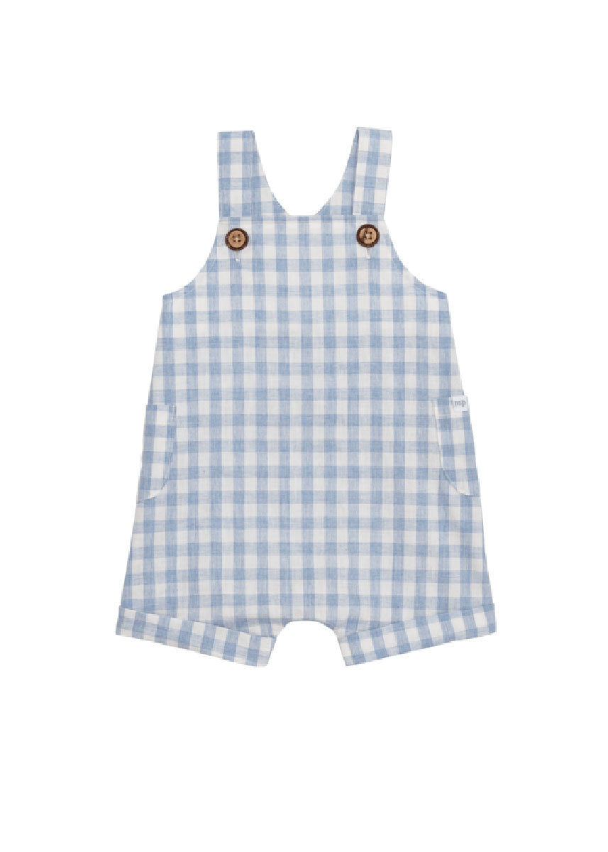 Blue Gingham Shortall