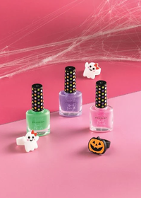 Halloween Glow Nail Polish & Ring Set