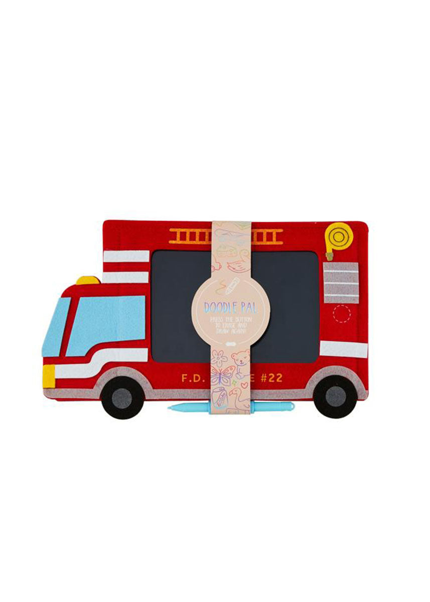 Felt Doodle Pad - Fire Truck