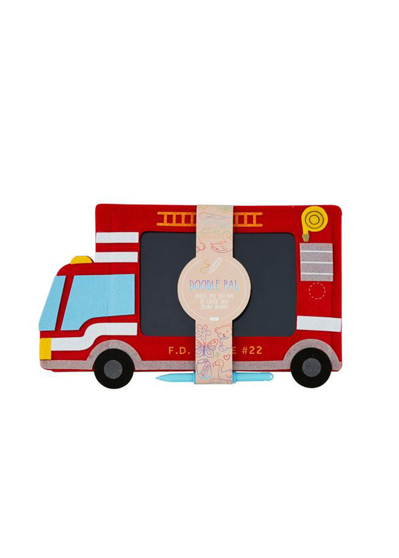 Felt Doodle Pad - Fire Truck