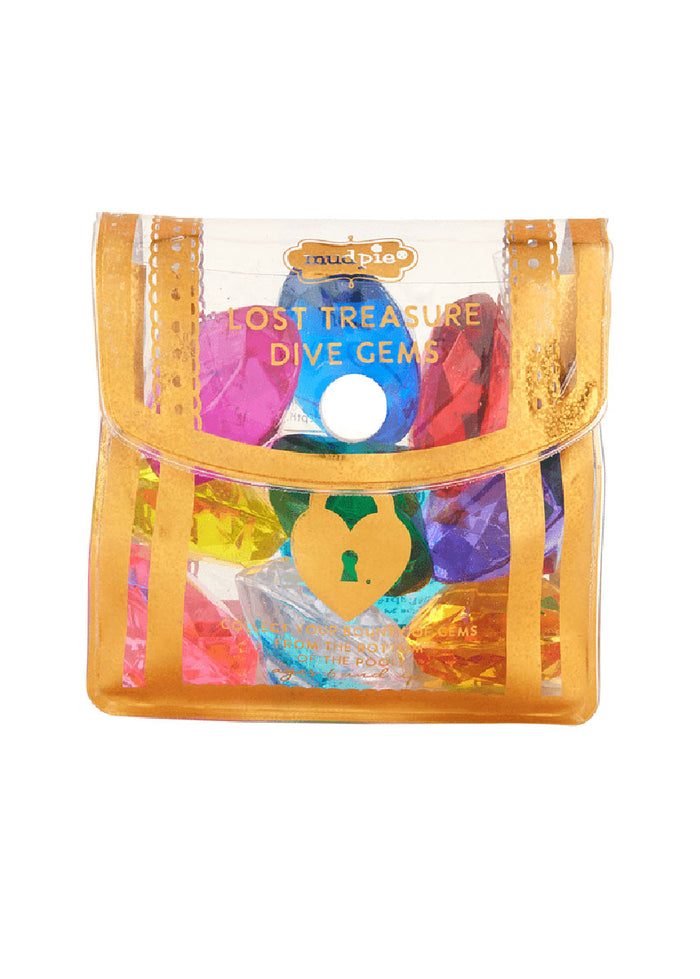 Sparkly Gem Dive Toys - Gold