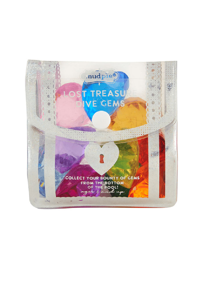 Sparkly Gem Dive Toys - Silver