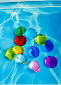 Sparkly Gem Dive Toys - Gold
