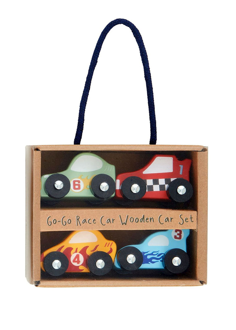 Go-Go Race Car Wood Set