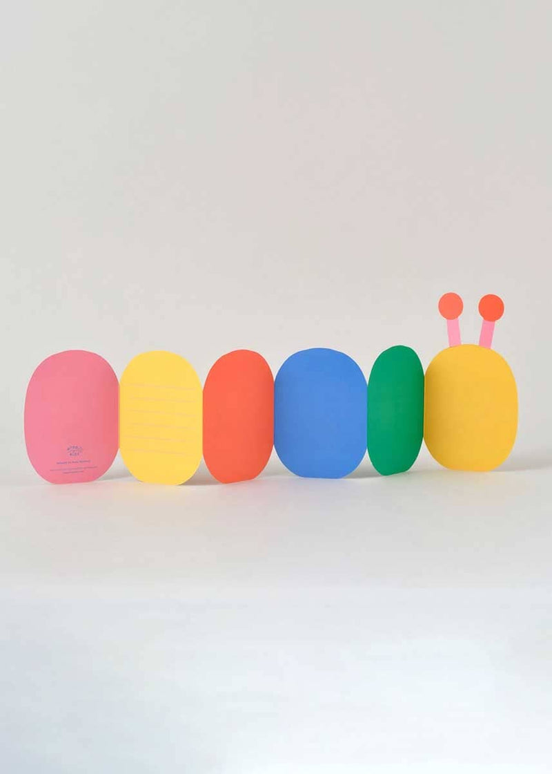 Caterpillar Fold Out Birthday Card